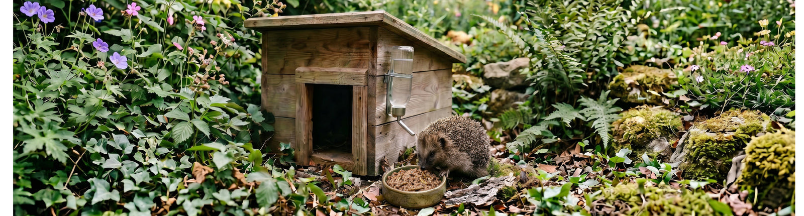 So machst du deinen Garten igelfreundlich