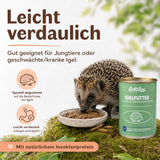EntoZoo - Igelfutter in der Dose - schwarze Soldatenfliegen Larve 200g
