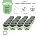 EntoZoo - Igelfutter im Glas - schwarze Soldatenfliegen Larve