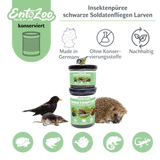 EntoZoo - Insektenpüree im Glas schwarze Soldatenfliege Larven