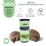 EntoZoo - Igelfutter im Glas - schwarze Soldatenfliegen Larve
