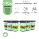 EntoZoo - Igelfutter im Glas - schwarze Soldatenfliegen Larve