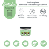 EntoZoo - Insektenpüree im Glas schwarze Soldatenfliege Larven
