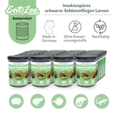 EntoZoo - Insektenpüree im Glas schwarze Soldatenfliege Larven