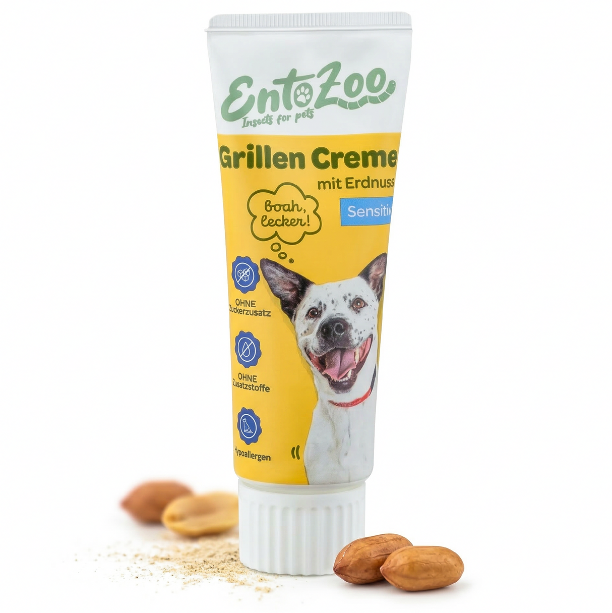 EntoZoo - Grillen Creme - Sensitiv - mit Erdnuss