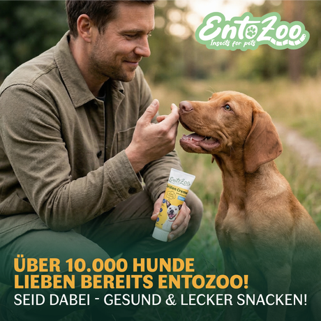 EntoZoo - Grillen Creme - Sensitiv - mit Erdnuss
