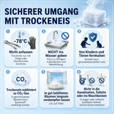 Gefroren Schwarze Soldatenfliegen Larven Hermetia illucens - groß - einzeln entnehmbar