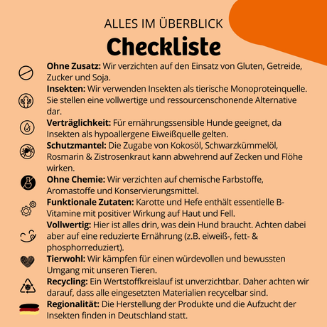 Bugbell - Trockenfutter - Fellpflege und Parasitenabwehr - BugFutter Schutzmantel Karotte & Hefe 900g