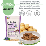BugBell Dog Chew Sticks - BellyVital - Vegan - Digestion & Gut Flora 60g