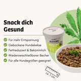 BugBell - Hundekeks - Entspannung und Beruhigung - Bugkeks Spinat & Hanf 150g
