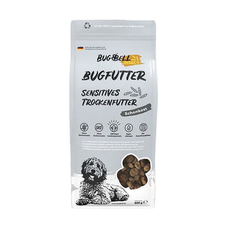 Bugbell - Trockenfutter - Schonkost bei Unverträglichkeiten 900g